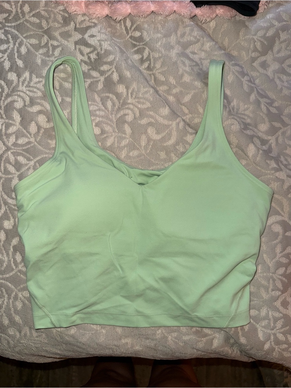lululemon athletica Light Mint Crop Tank